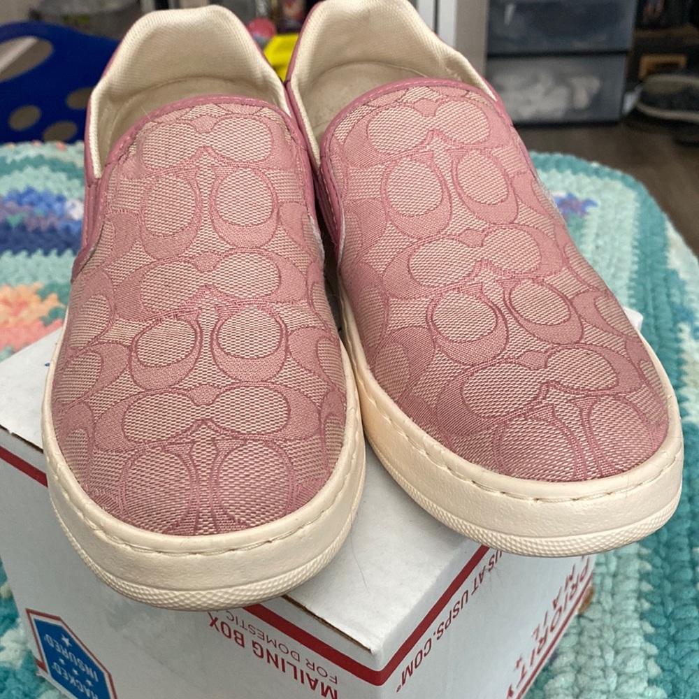 Coach Canvas Shoes Size 7